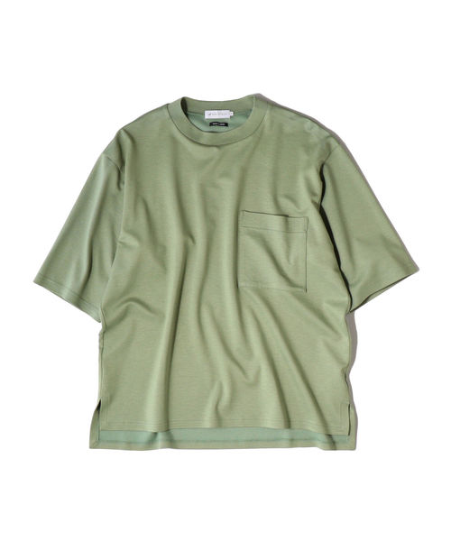 SHIPS JET BLUE(シップスジェットブルー)の「SHIPS JET BLUE: ポケット ビッグTシャツ(Tシャツ/カットソー・メンズ・オフホワイト/ライトグリーン/ネイビー/イエロー/ブラウン・X-SMALL/SMALL/MEDIUM/LARGE)」の19枚目の写真