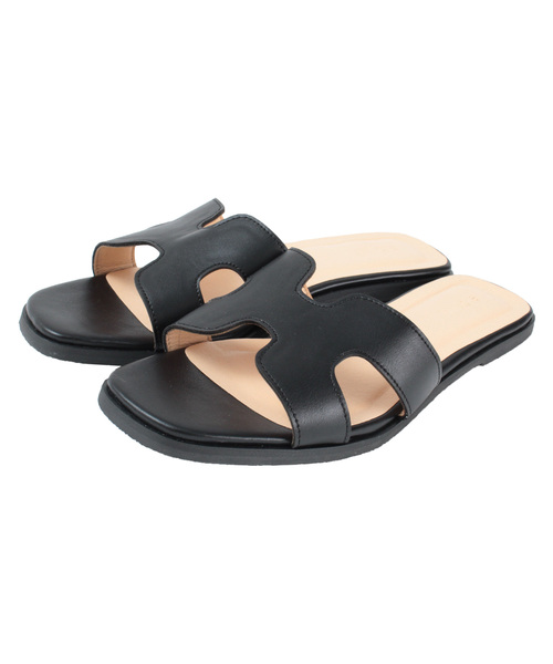 titivate(ティティベイト)の「フラットスクエアサンダル(サンダル・レディース・ブラック/シルバー/ホワイト系その他/キャメル/パイソン/グリーン系その他/ブラウン系その他2/ブラック系その他/ブラウン系その他/ベージュ系その他/ピンク/ブラウン系その他3/ブラック系その他2/ベージュ系その他2・LL/S/M/L)」の20枚目の写真