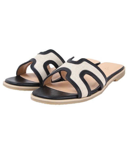 titivate(ティティベイト)の「フラットスクエアサンダル(サンダル・レディース・ブラック/シルバー/ホワイト系その他/キャメル/パイソン/グリーン系その他/ブラウン系その他2/ブラック系その他/ブラウン系その他/ベージュ系その他/ピンク/ブラウン系その他3/ブラック系その他2/ベージュ系その他2・LL/S/M/L)」の21枚目の写真