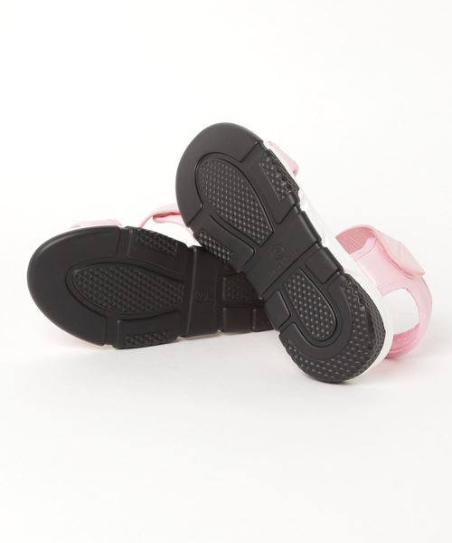 attagirl（アタガール）の「厚底 ソール アンクルベルト スポーツ サンダル（サンダル・レディース・ホワイト/ピンク/ブラック・L/M/LL/S）」の5枚目の写真