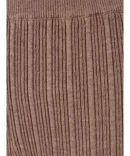 Ungrid（アングリッド）の「ランダムリブニットフレアパンツ（その他パンツ・レディース・ブラック/オフホワイト/モカ・FREE）」の20枚目の写真