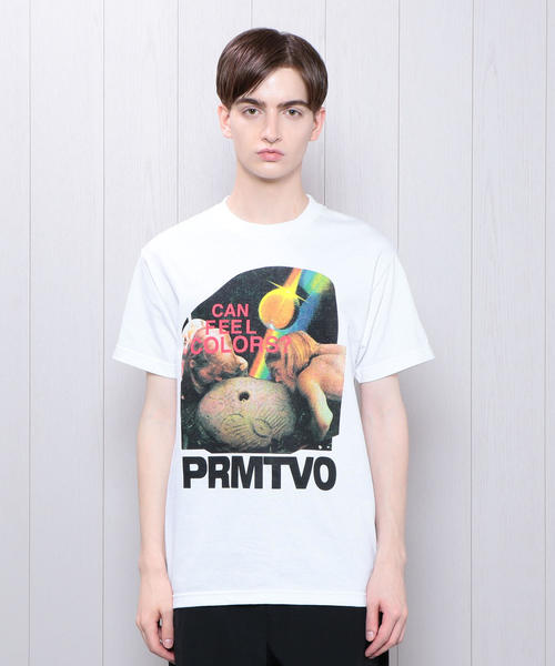 BEAUTY&YOUTH UNITED ARROWS（ビューティーアンドユースユナイテッドアローズ）の「＜PRMTVO＞CAN FEEL COLORS T-SHIRT/Tシャツ.（Tシャツ/カットソー・メンズ・ホワイト・LARGE/MEDIUM）」の2枚目の写真
