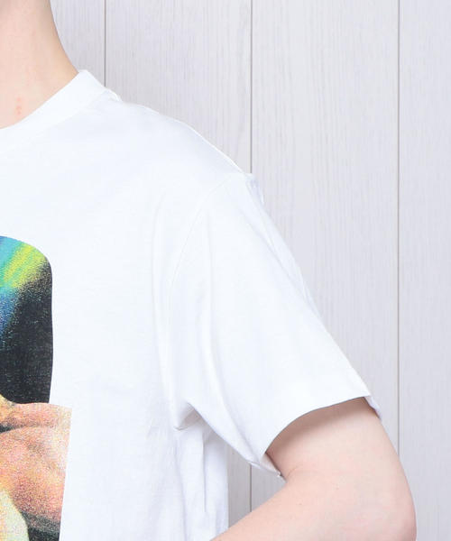 BEAUTY&YOUTH UNITED ARROWS（ビューティーアンドユースユナイテッドアローズ）の「＜PRMTVO＞CAN FEEL COLORS T-SHIRT/Tシャツ.（Tシャツ/カットソー・メンズ・ホワイト・LARGE/MEDIUM）」の6枚目の写真