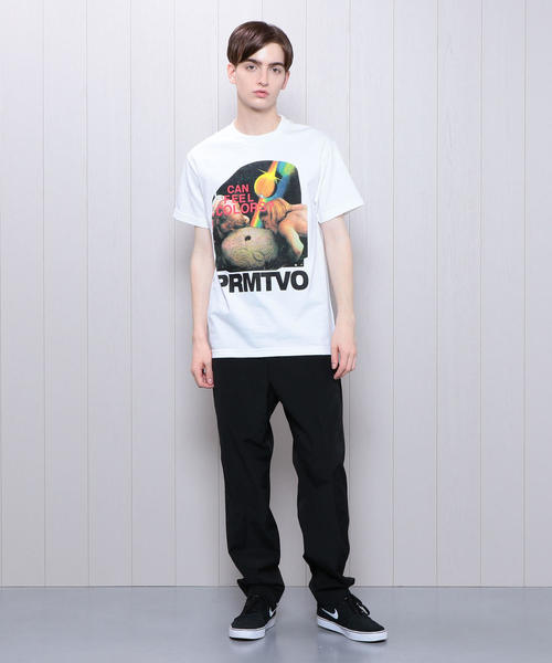 BEAUTY&YOUTH UNITED ARROWS（ビューティーアンドユースユナイテッドアローズ）の「＜PRMTVO＞CAN FEEL COLORS T-SHIRT/Tシャツ.（Tシャツ/カットソー・メンズ・ホワイト・LARGE/MEDIUM）」の10枚目の写真