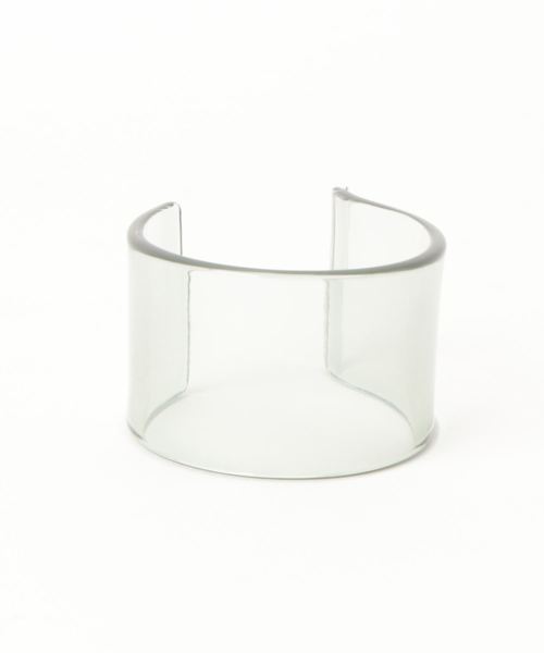 tone（トーン）の「【Kukulu TOKYO】カフスバングル（バングル/リストバンド・レディース・ブラウン/グリーン/クリア・FREE）」の6枚目の写真