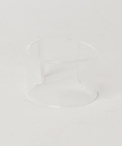 tone（トーン）の「【Kukulu TOKYO】カフスバングル（バングル/リストバンド・レディース・ブラウン/グリーン/クリア・FREE）」の5枚目の写真