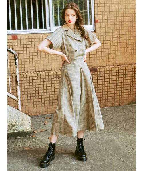 jouetie（ジュエティ）の「パターンミディスカート（スカート・レディース・ブラック/イエロー/その他1/その他2・MEDIUM）」の5枚目の写真