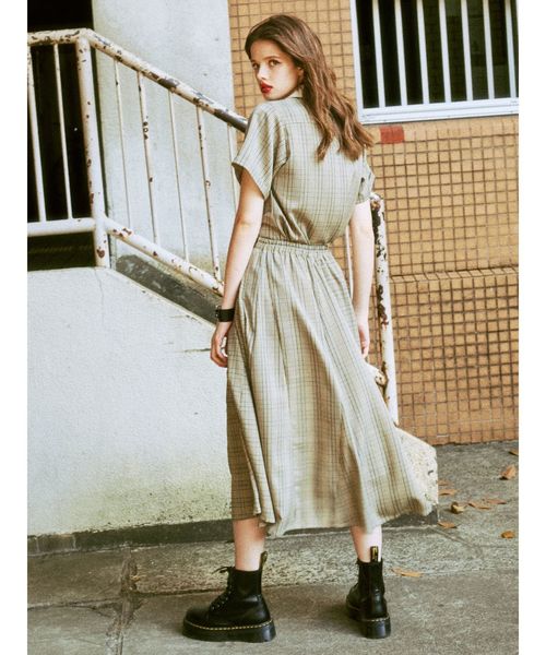 jouetie（ジュエティ）の「パターンミディスカート（スカート・レディース・ブラック/イエロー/その他1/その他2・MEDIUM）」の9枚目の写真