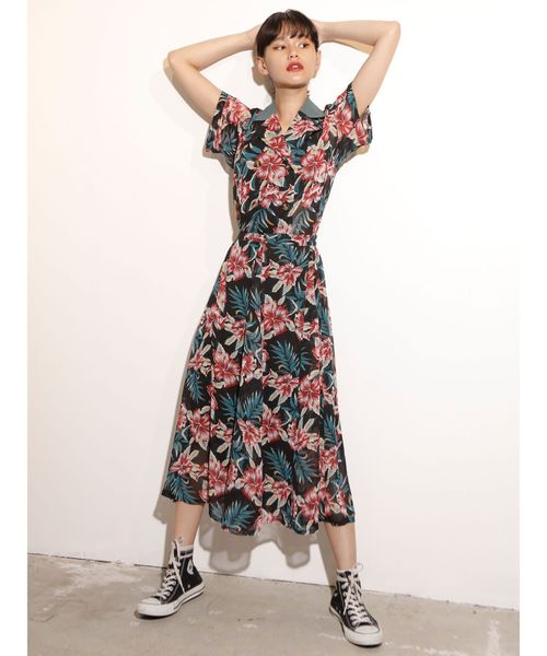 jouetie（ジュエティ）の「パターンミディスカート（スカート・レディース・ブラック/イエロー/その他1/その他2・MEDIUM）」の13枚目の写真