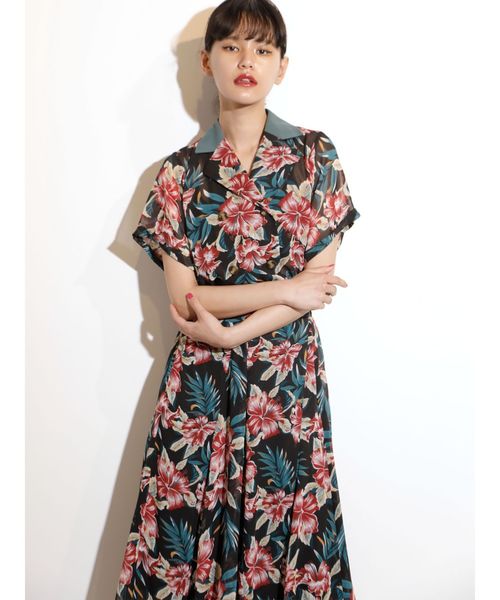 jouetie（ジュエティ）の「パターンミディスカート（スカート・レディース・ブラック/イエロー/その他1/その他2・MEDIUM）」の14枚目の写真