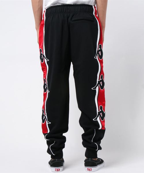 Kappa(カッパ)の「Kappa(カッパ)BANDA OMINI ロゴデザインサイドラインパンツ(スウェットパンツ・メンズ・ブラック/レッド/ピンク・L/XL/M)」の5枚目の写真
