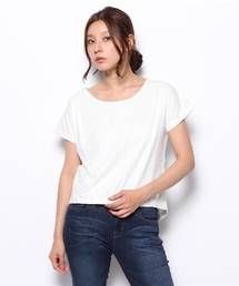 un dix cors | 後ろ刺繍レースPO(Tシャツ/カットソー)