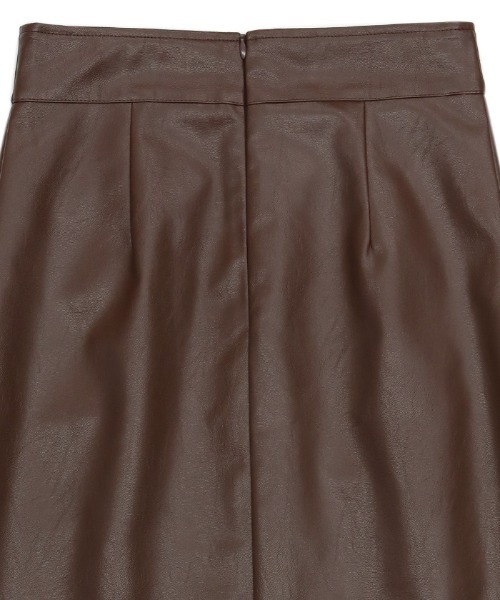 フェイクレザータイトハイウエストスカート（スカート）｜select MOCA