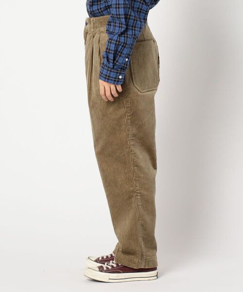 GLOSTER（グロスター）の「【ORCIVAL/オーシバル】ITALY FABRIC コールパンツ　#RC-2622CIT（その他パンツ・メンズ・ネイビー/ベージュ・4/3）」の4枚目の写真