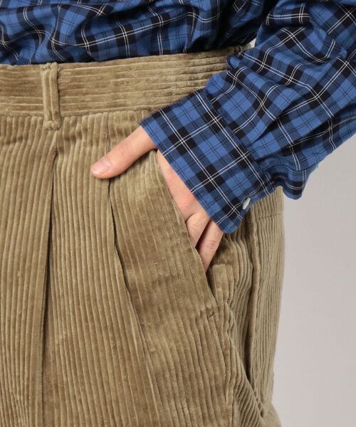 GLOSTER（グロスター）の「【ORCIVAL/オーシバル】ITALY FABRIC コールパンツ　#RC-2622CIT（その他パンツ・メンズ・ネイビー/ベージュ・4/3）」の12枚目の写真