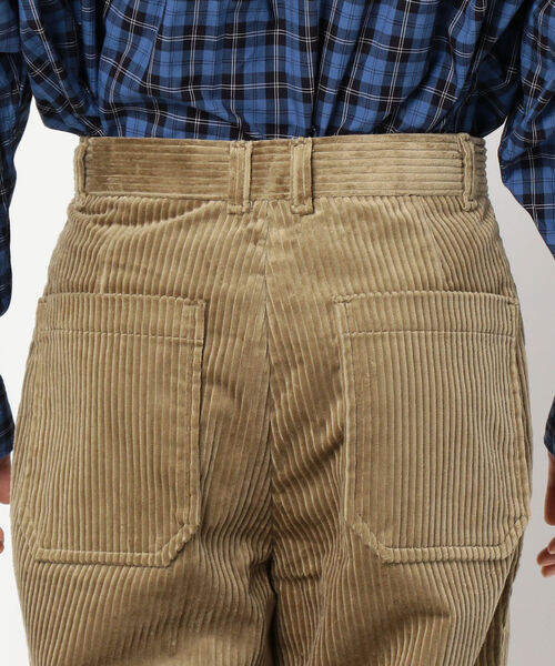 GLOSTER（グロスター）の「【ORCIVAL/オーシバル】ITALY FABRIC コールパンツ　#RC-2622CIT（その他パンツ・メンズ・ネイビー/ベージュ・4/3）」の13枚目の写真