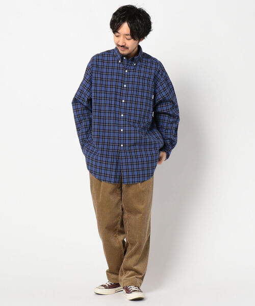 GLOSTER（グロスター）の「【ORCIVAL/オーシバル】ITALY FABRIC コールパンツ　#RC-2622CIT（その他パンツ・メンズ・ネイビー/ベージュ・4/3）」の16枚目の写真