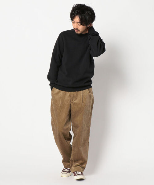 GLOSTER（グロスター）の「【ORCIVAL/オーシバル】ITALY FABRIC コールパンツ　#RC-2622CIT（その他パンツ・メンズ・ネイビー/ベージュ・4/3）」の6枚目の写真