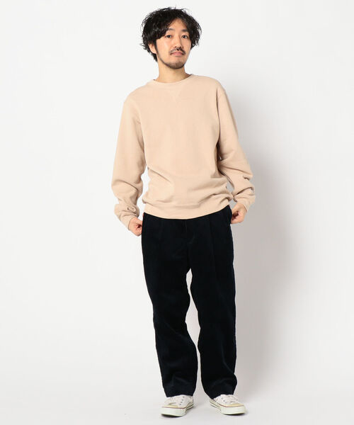 GLOSTER（グロスター）の「【ORCIVAL/オーシバル】ITALY FABRIC コールパンツ　#RC-2622CIT（その他パンツ・メンズ・ネイビー/ベージュ・4/3）」の7枚目の写真