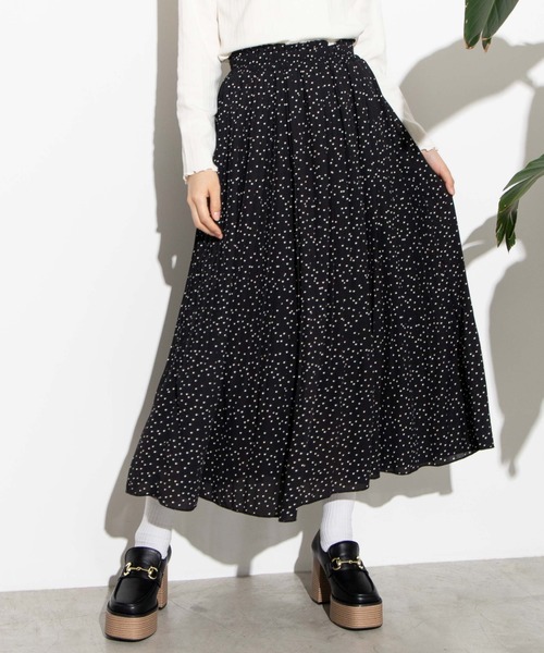 WEGO（ウィゴー）の「WEGO/アソートパターンプリーツロングスカート（スカート・レディース・その他1/その他2/アニマル/その他3/その他4/カラフル・FREE）」の4枚目の写真