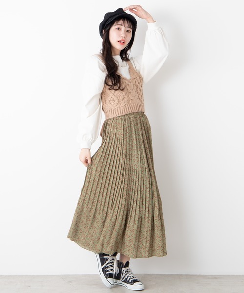 WEGO（ウィゴー）の「WEGO/アソートパターンプリーツロングスカート（スカート・レディース・その他1/その他2/アニマル/その他3/その他4/カラフル・FREE）」の10枚目の写真