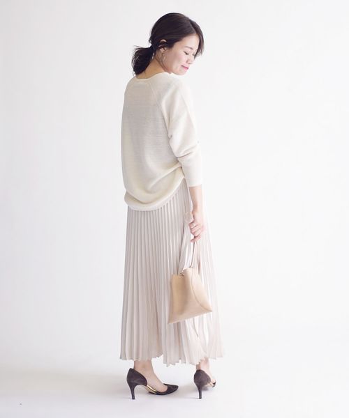 セール】サテンプリーツスカート◇（スカート）｜SHIPS（シップス）の