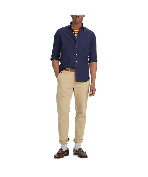 POLO RALPH LAUREN(ポロ ラルフ ローレン)の「ガーメントダイド オックスフォードシャツ(シャツ/ブラウス・メンズ・ネイビー・XX-LARGE/X-SMALL/X-LARGE/LARGE/SMALL/MEDIUM)」の3枚目の写真