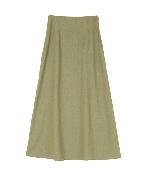 UR'S（ユアーズ）の「麻混ｾﾐﾌﾚｱｽｶｰﾄ（スカート・レディース・ブラウン/ベージュ/パープル/カーキ/ナチュラル/ブラック/レッド/グレイッシュベージュ/イエロー/ピンク/グリーン/ブルーグリーン/ダークネイビー/ターコイズブルー/オレンジ系その他・S/M/L）」の7枚目の写真