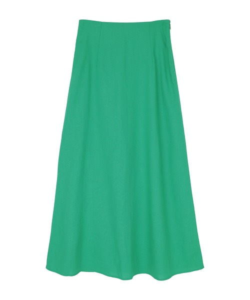 UR'S（ユアーズ）の「麻混ｾﾐﾌﾚｱｽｶｰﾄ（スカート・レディース・ブラウン/ベージュ/パープル/カーキ/ナチュラル/ブラック/レッド/グレイッシュベージュ/イエロー/ピンク/グリーン/ブルーグリーン/ダークネイビー/ターコイズブルー/オレンジ系その他・S/M/L）」の17枚目の写真