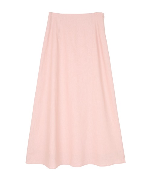 UR'S（ユアーズ）の「麻混ｾﾐﾌﾚｱｽｶｰﾄ（スカート・レディース・ブラウン/ベージュ/パープル/カーキ/ナチュラル/ブラック/レッド/グレイッシュベージュ/イエロー/ピンク/グリーン/ブルーグリーン/ダークネイビー/ターコイズブルー/オレンジ系その他・S/M/L）」の16枚目の写真