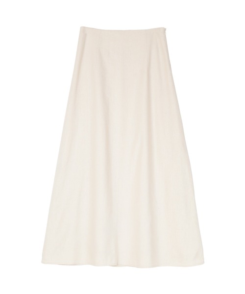 UR'S（ユアーズ）の「麻混ｾﾐﾌﾚｱｽｶｰﾄ（スカート・レディース・ブラウン/ベージュ/パープル/カーキ/ナチュラル/ブラック/レッド/グレイッシュベージュ/イエロー/ピンク/グリーン/ブルーグリーン/ダークネイビー/ターコイズブルー/オレンジ系その他・S/M/L）」の18枚目の写真