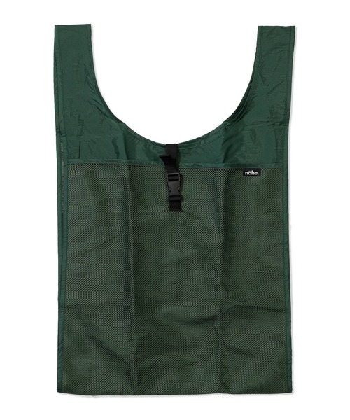 Nahe（ネーエ）の「nahe SHOPPER ネーエ ショッパー エコバッグ マルシェバッグ メッシュ トート 折りたたみ 大容量 L（エコバッグ/サブバッグ・レディース・ホワイト/ブラック/レッド/イエロー/ブルー/グリーン/ベージュ/ライトブルー・FREE）」の9枚目の写真