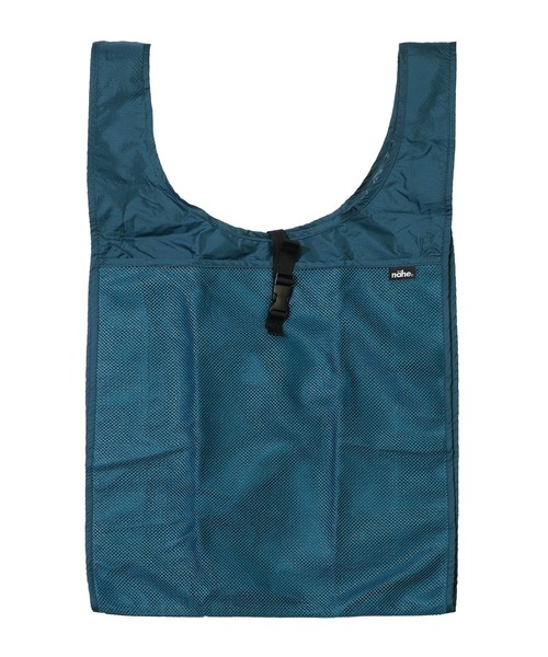 Nahe（ネーエ）の「nahe SHOPPER ネーエ ショッパー エコバッグ マルシェバッグ メッシュ トート 折りたたみ 大容量 L（エコバッグ/サブバッグ・レディース・ホワイト/ブラック/レッド/イエロー/ブルー/グリーン/ベージュ/ライトブルー・FREE）」の14枚目の写真