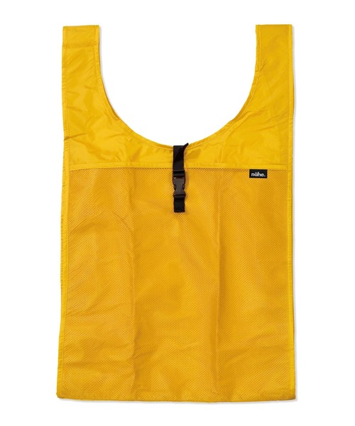 Nahe（ネーエ）の「nahe SHOPPER ネーエ ショッパー エコバッグ マルシェバッグ メッシュ トート 折りたたみ 大容量 L（エコバッグ/サブバッグ・レディース・ホワイト/ブラック/レッド/イエロー/ブルー/グリーン/ベージュ/ライトブルー・FREE）」の13枚目の写真