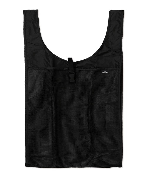 Nahe（ネーエ）の「nahe SHOPPER ネーエ ショッパー エコバッグ マルシェバッグ メッシュ トート 折りたたみ 大容量 L（エコバッグ/サブバッグ・レディース・ホワイト/ブラック/レッド/イエロー/ブルー/グリーン/ベージュ/ライトブルー・FREE）」の15枚目の写真