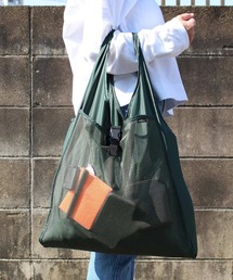 nahe（ネーエ）の「nahe SHOPPER ネーエ ショッパー エコバッグ マルシェバッグ メッシュ トート 折りたたみ 大容量 L（エコバッグ/サブバッグ）」