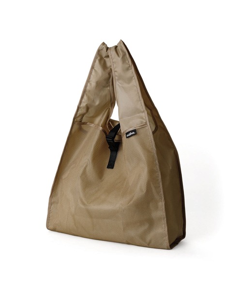 Nahe（ネーエ）の「nahe SHOPPER ネーエ ショッパー エコバッグ マルシェバッグ メッシュ トート 折りたたみ 大容量 L（エコバッグ/サブバッグ・レディース・ホワイト/ブラック/レッド/イエロー/ブルー/グリーン/ベージュ/ライトブルー・FREE）」の20枚目の写真