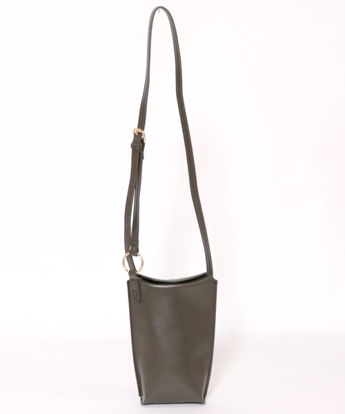archives（アルシーヴ）の「ボトルショルダー（ショルダーバッグ・レディース・ブラック/グレー系その他/ブラウン・MEDIUM）」の3枚目の写真