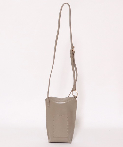 archives（アルシーヴ）の「ボトルショルダー（ショルダーバッグ・レディース・ブラック/グレー系その他/ブラウン・MEDIUM）」の6枚目の写真