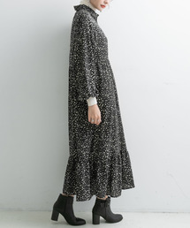 Newlyme | 花柄マキシシャツワンピース【R】(ワンピース)