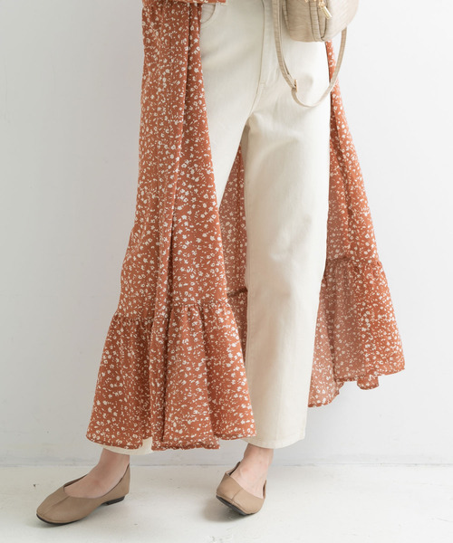 Newlyme（ニューリーミー）の「花柄マキシシャツワンピース【R】（ワンピース・レディース・ブラック/ピンク・MEDIUM/LARGE）」の21枚目の写真