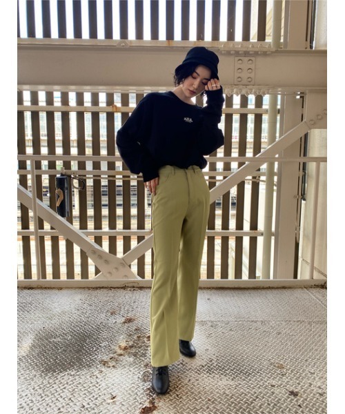 AZUL by moussy(アズールバイマウジー)の「ECO SUEDE BUCKET HAT/エコスエードバケットハット(ハット・レディース・ベージュ/ブラック・FREE)」の17枚目の写真