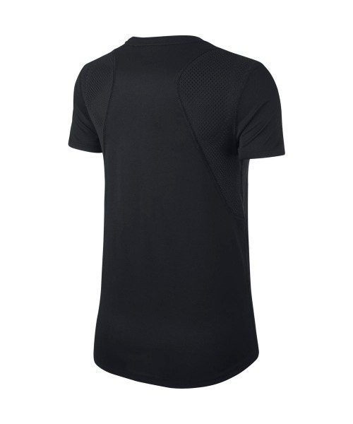 NIKE(ナイキ)の「NIKE/ナイキ ウィメンズ ラン GX S/S トップ(Tシャツ/カットソー・レディース・ブラック/イエローゴールド・M/L/XS/S)」の9枚目の写真