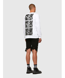 DIESEL | メンズ Tシャツ ロンT KOJI UEDA c/o KOSUKE KAWAMURA(Tシャツ/カットソー)