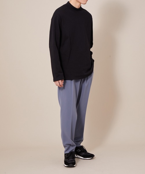 ADAM ET ROPE'（アダムエロペ）の「ダブルクロスイージースラックス（スラックス・メンズ・チャコールグレー/ブラック/ベージュ系その他・M/L）」の8枚目の写真