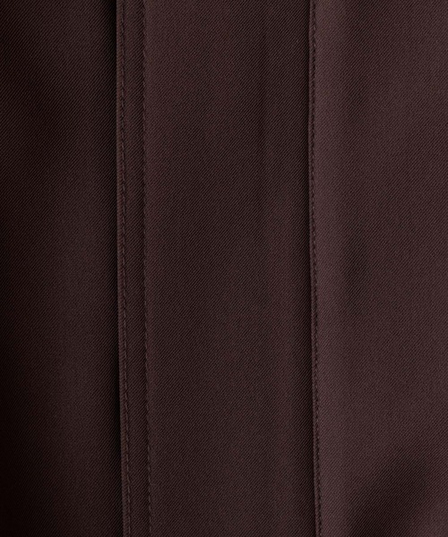 UNIIT（ユニット）の「【UNIIT】オーバーサイズブルゾン　ＢＩＧ　ＪＫＴ　ビッグシルエット　セットアップ対応　ジップアップ　ストレッチ素材（ブルゾン・メンズ・ブラック/ブルー/ベージュ/ブラウン・MEDIUM/LARGE）」の12枚目の写真