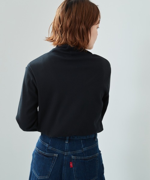cepo（セポ）の「タートルネックロンＴｅｅ（Tシャツ/カットソー・レディース・ブラック/オフホワイト/カーキ/ピンク・M）」の11枚目の写真