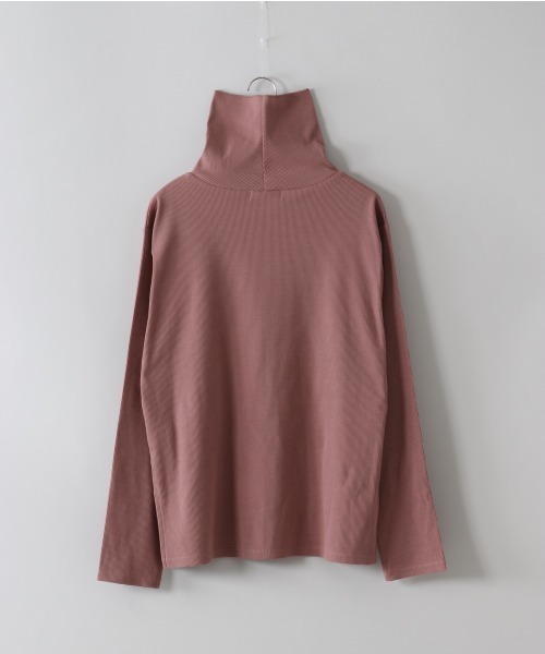 cepo（セポ）の「タートルネックロンＴｅｅ（Tシャツ/カットソー・レディース・ブラック/オフホワイト/カーキ/ピンク・M）」の13枚目の写真