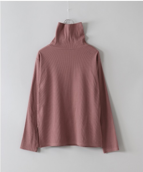 cepo（セポ）の「タートルネックロンＴｅｅ（Tシャツ/カットソー・レディース・ブラック/オフホワイト/カーキ/ピンク・M）」の14枚目の写真
