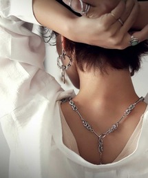 antiqua（アンティカ）の「チェーンモチーフネックレス（ネックレス）」